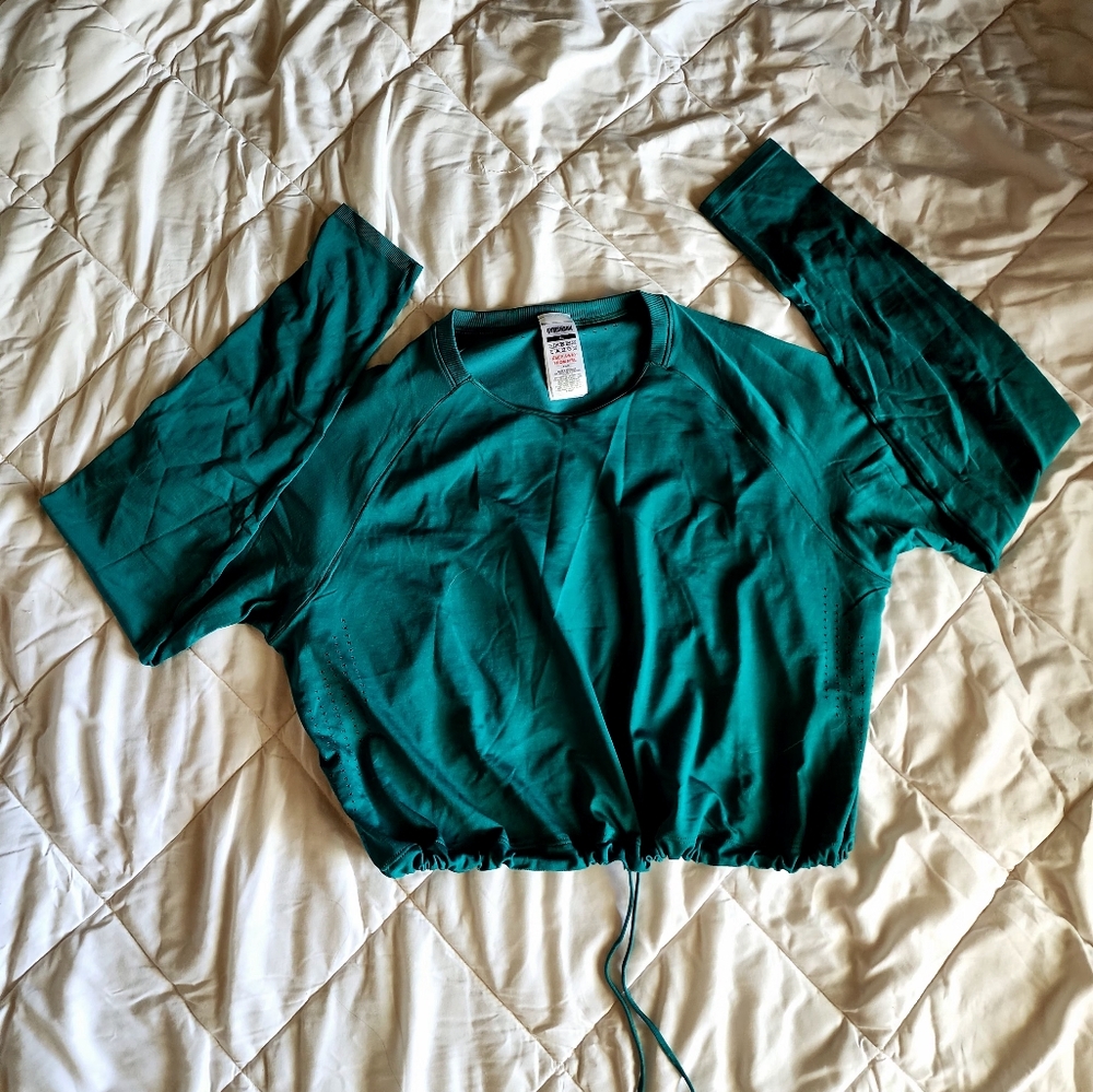 Gymshark sweat crop top